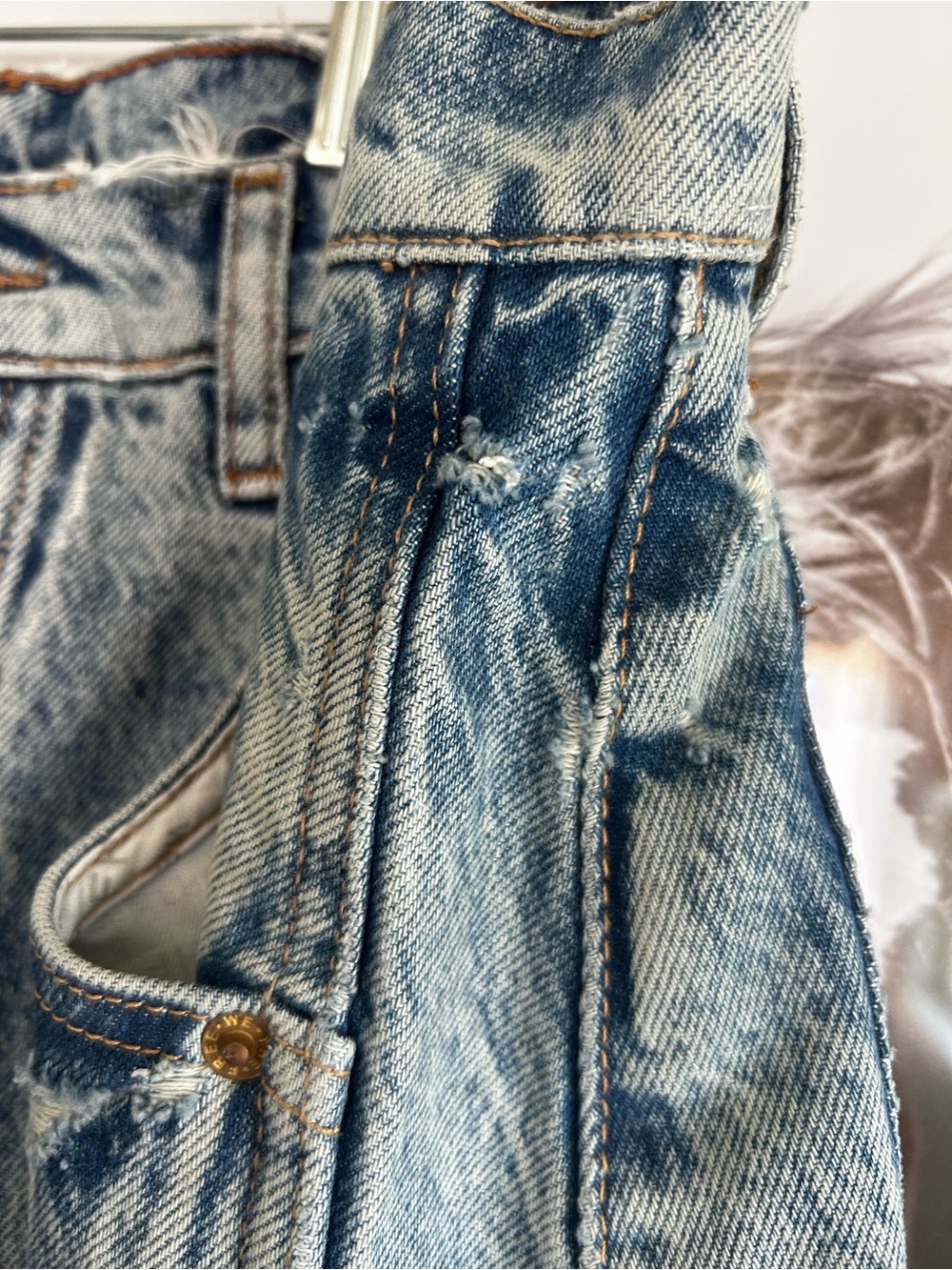 Free People x We The Free Good Luck Mid Rise Barrel Jeans - Picture 7 of 13